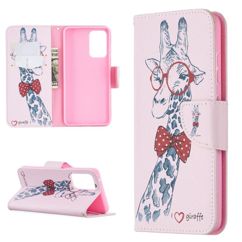 Bescherming Hoesje Samsung Galaxy A52 4G / A52 5G Telefoonhoesje Nerdgiraf