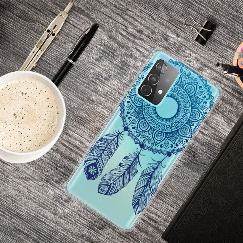 Cover Hoesje Samsung Galaxy A52 4G / A52 5G Telefoonhoesje Unieke Bloemenmandala