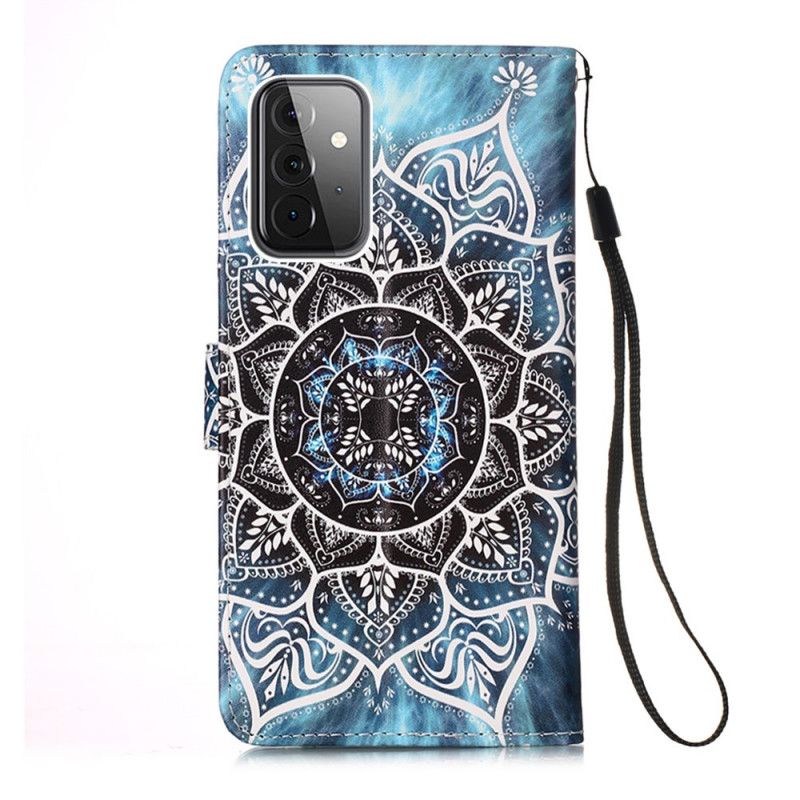 Flip Case Leren Samsung Galaxy A52 4G / A52 5G Mandala In De Lucht
