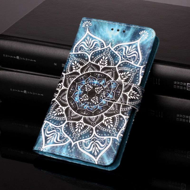 Flip Case Leren Samsung Galaxy A52 4G / A52 5G Mandala In De Lucht