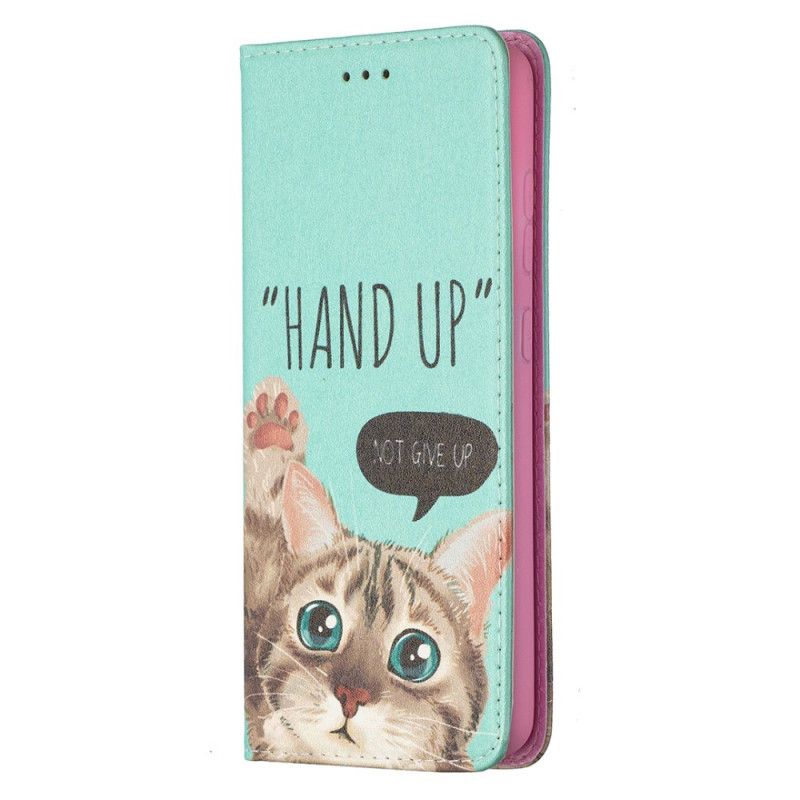 Folio-hoesje Samsung Galaxy A52 4G / A52 5G Hand Omhoog
