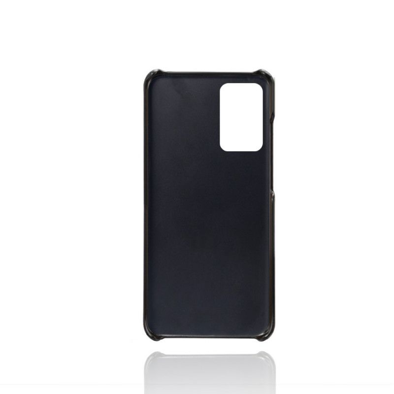 Hoesje Samsung Galaxy A52 4G / A52 5G Grijs Zwart Ksq Kaarthouder