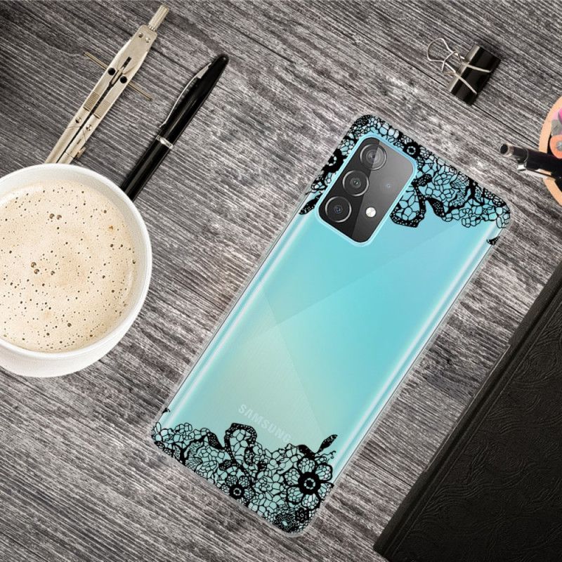 Hoesje voor Samsung Galaxy A52 4G / A52 5G Fijn Kant