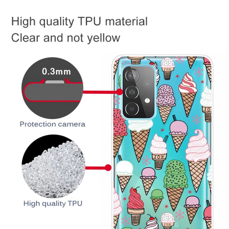 Hoesje voor Samsung Galaxy A52 4G / A52 5G Roomijs