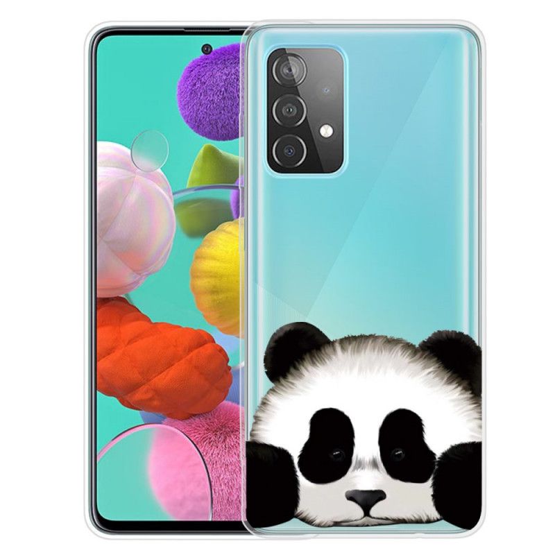 Hoesje voor Samsung Galaxy A52 4G / A52 5G Transparante Panda