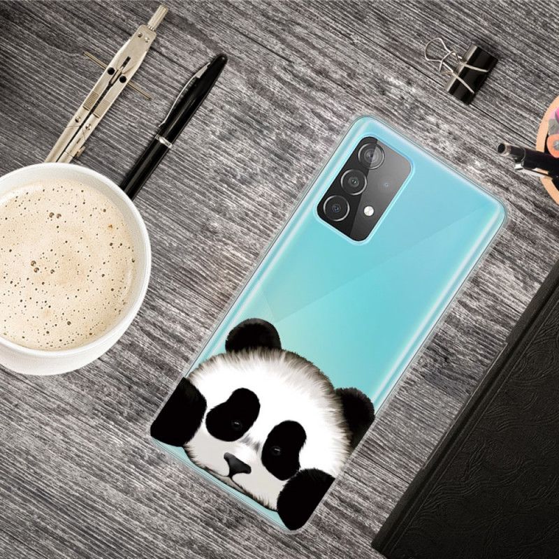 Hoesje voor Samsung Galaxy A52 4G / A52 5G Transparante Panda
