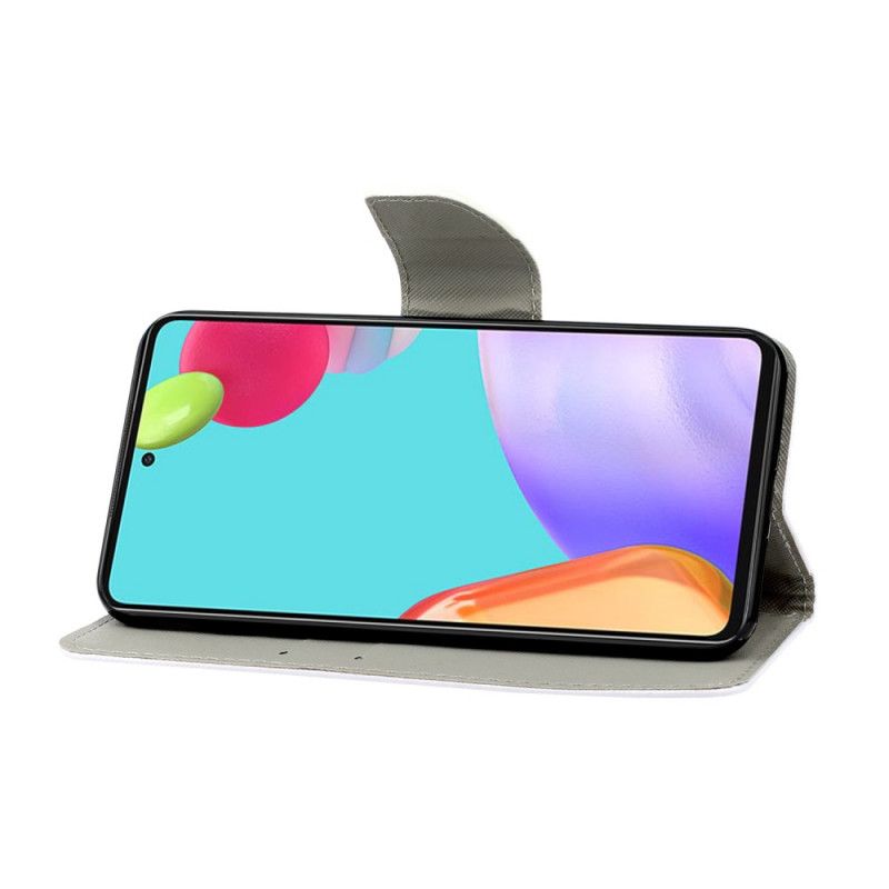 Leren Hoesje Samsung Galaxy A52 4G / A52 5G Stringstruik