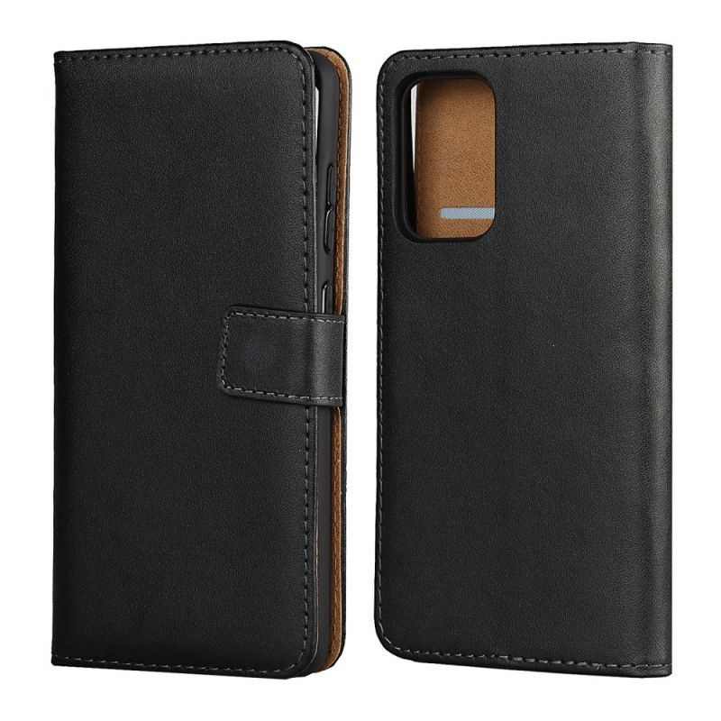 Leren Hoesje voor Samsung Galaxy A52 4G / A52 5G Portemonnee Van Echt Leer