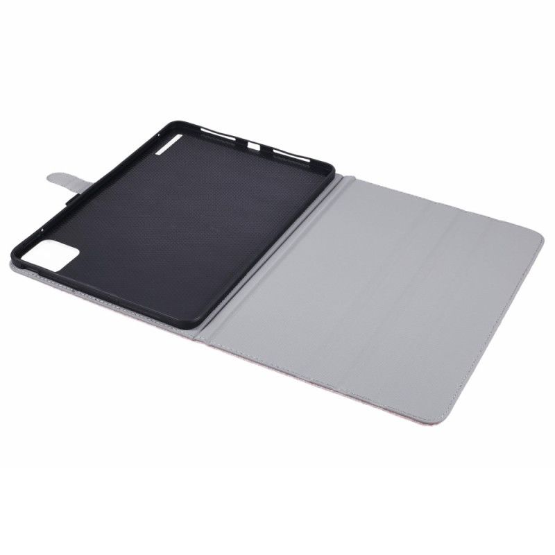 Cover Xiaomi Pad 6s Pro Geweven Patroon Bescherming Hoesje