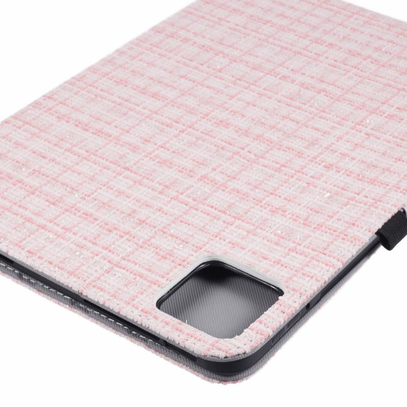 Cover Xiaomi Pad 6s Pro Geweven Patroon Bescherming Hoesje