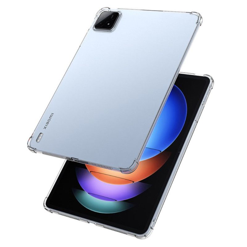 Hoesje Xiaomi Pad 6s Pro Transparant Met Versterkte Hoeken