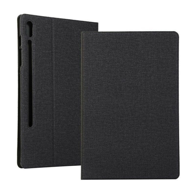 Cover voor Samsung Galaxy Tab S8 Plus / Tab S7 Plus Stof