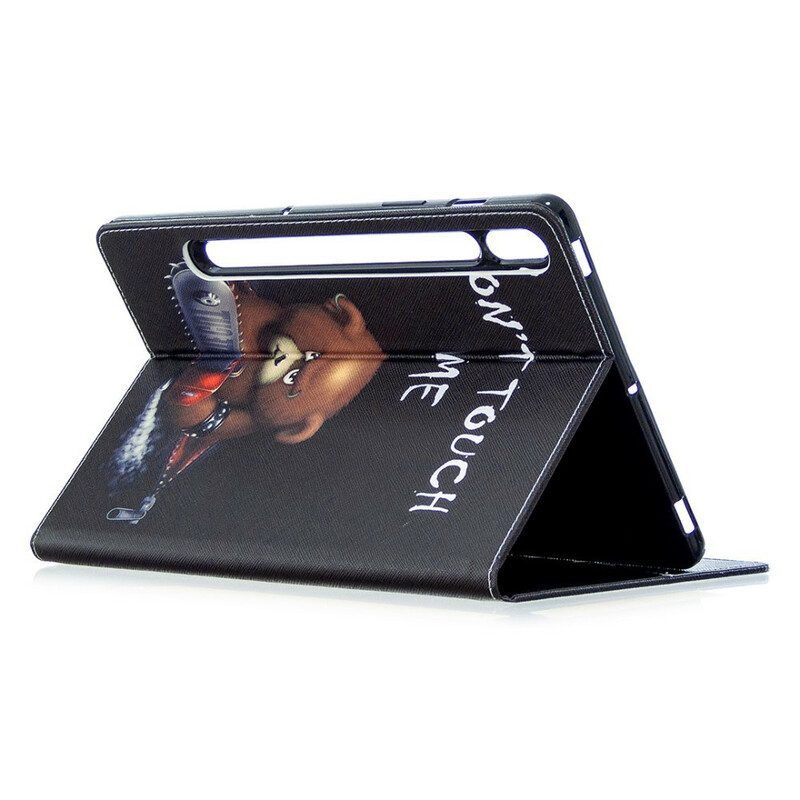 Cover voor Samsung Galaxy Tab S8 / Tab S7 Gevaarlijke Beer