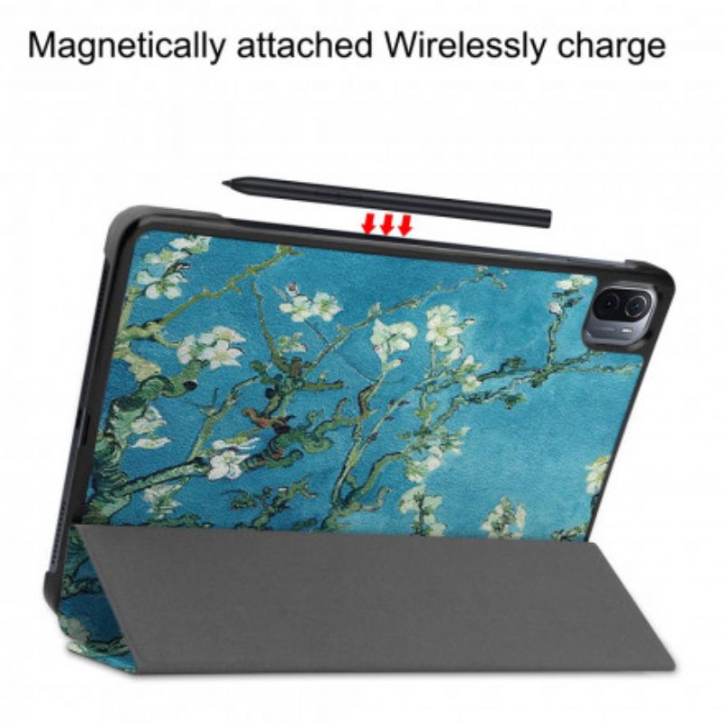 Bloeiende Takken Versterkte Smart Case Xiaomi Pad 5