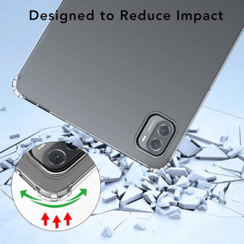 Hoesje Xiaomi Pad 5 Flexibel Transparant