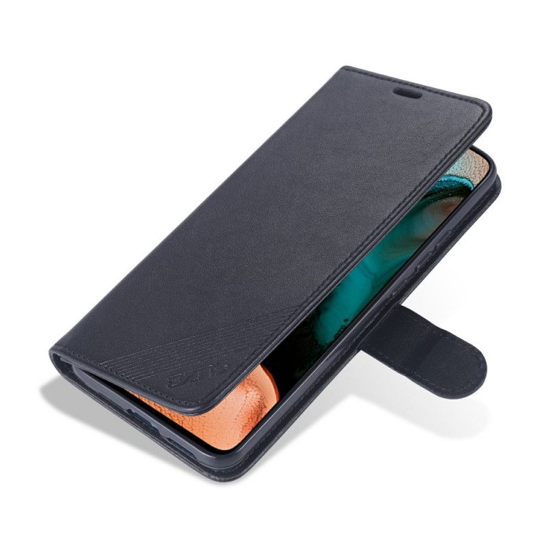 Bescherming Hoesje Xiaomi Poco F2 Pro Rood Zwart Azns Kunstleer