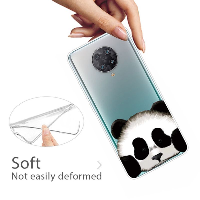 Case Hoesje Xiaomi Poco F2 Pro Telefoonhoesje Transparante Panda