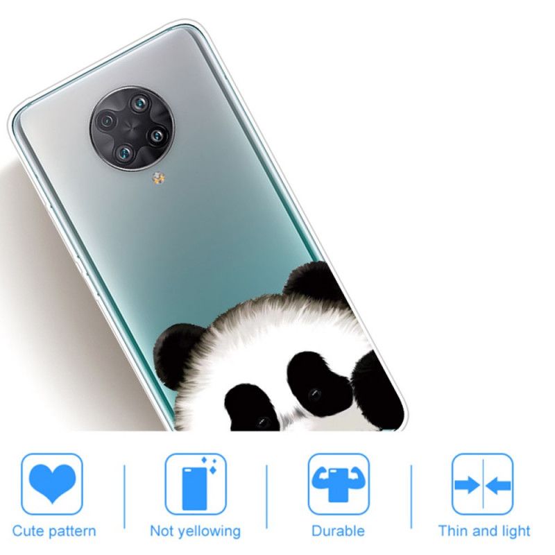 Case Hoesje Xiaomi Poco F2 Pro Telefoonhoesje Transparante Panda
