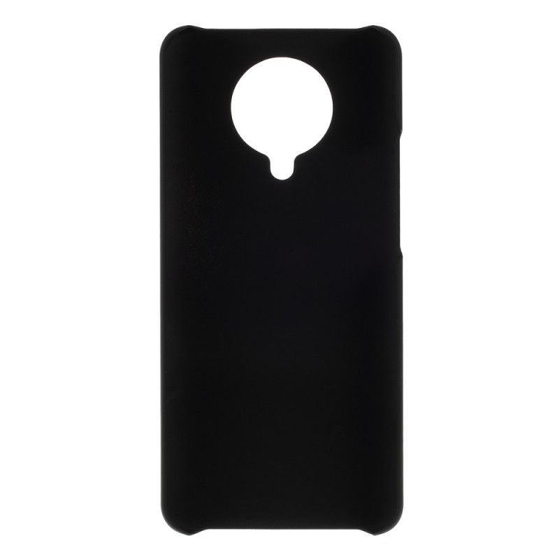 Cover Hoesje Xiaomi Poco F2 Pro Rood Zwart Telefoonhoesje Stijve Siliconen