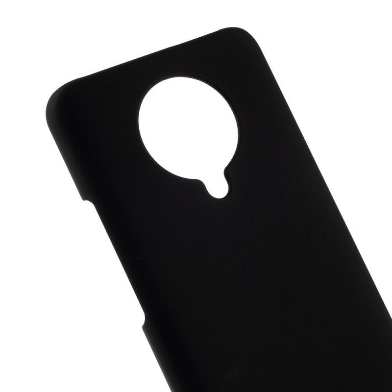 Cover Hoesje Xiaomi Poco F2 Pro Rood Zwart Telefoonhoesje Stijve Siliconen