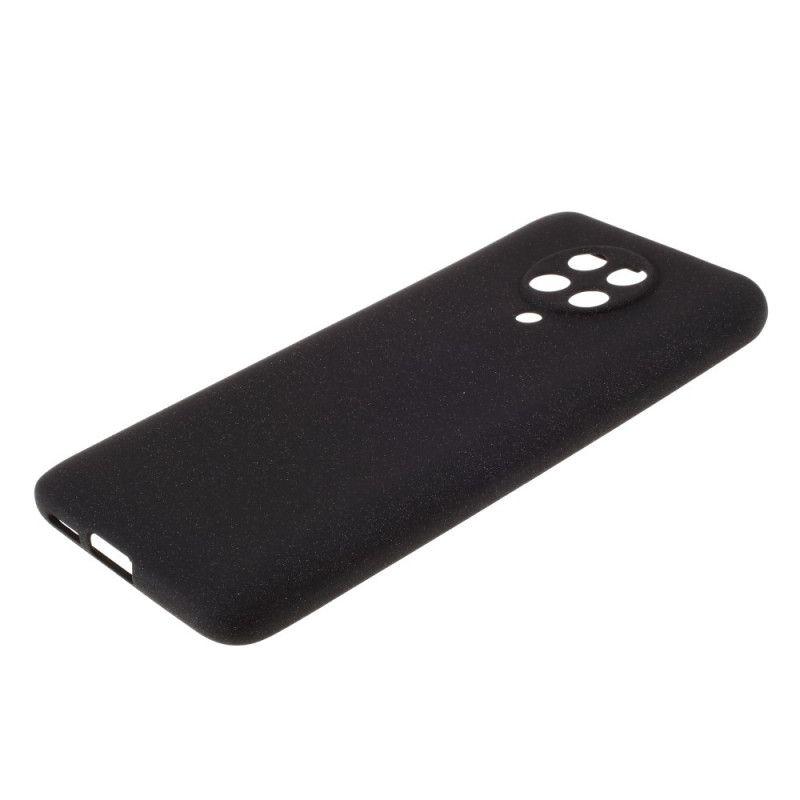 Hoesje voor Xiaomi Poco F2 Pro Grijs Zwart Matte Glitter