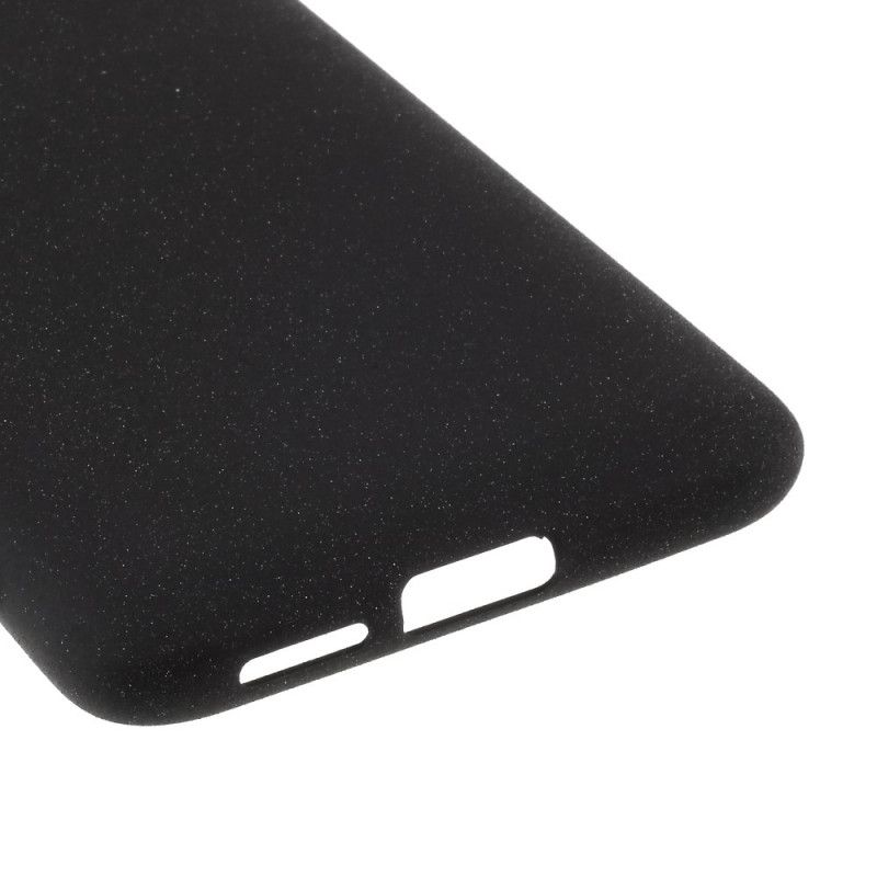 Hoesje voor Xiaomi Poco F2 Pro Grijs Zwart Matte Glitter