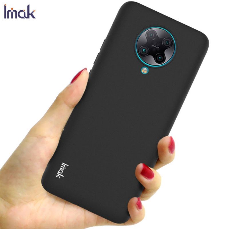 Hoesje Xiaomi Poco F2 Pro Donkerblauw Zwart Uc-1 Serie Siliconen Mat Imak
