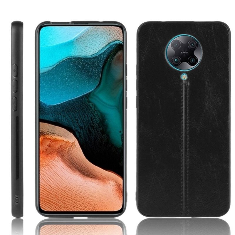 Hoesje Xiaomi Poco F2 Pro Gestikt Leereffect