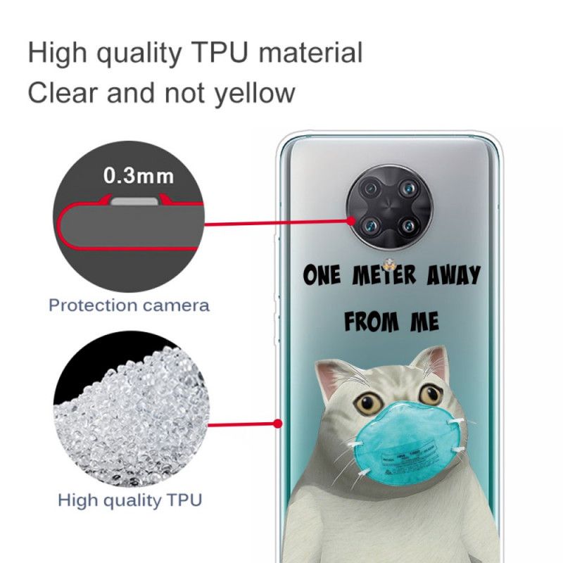 Hoesje Xiaomi Poco F2 Pro Telefoonhoesje Vergeet Je Masker Niet