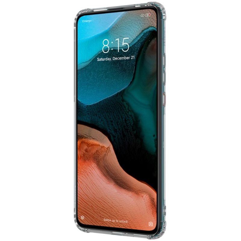 Hoesje Xiaomi Poco F2 Pro Transparant Versterkt Transparant Nillkin