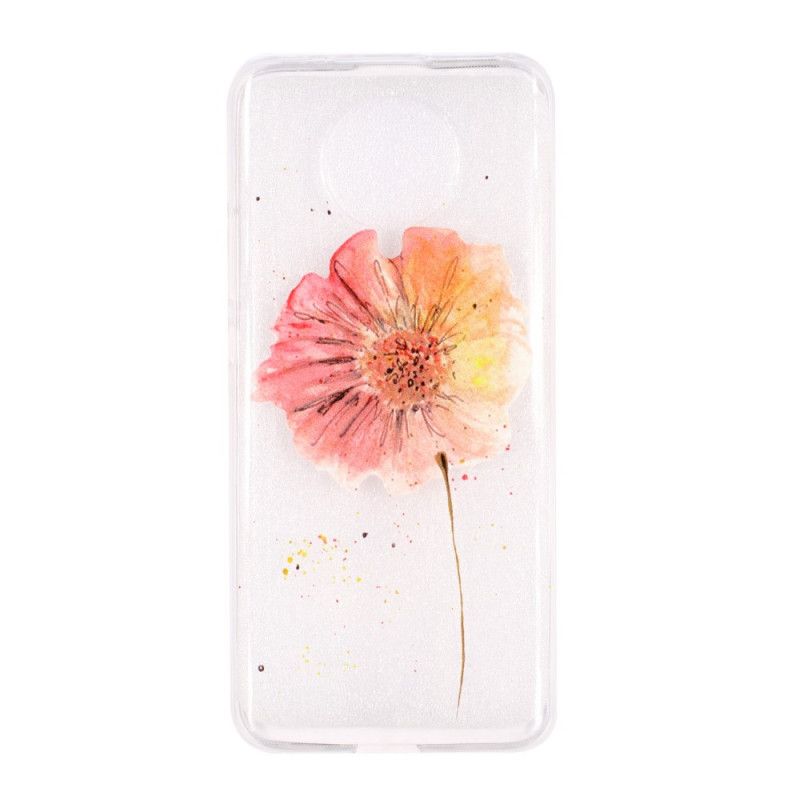 Hoesje Xiaomi Poco F2 Pro Transparante Aquarel Klaproos