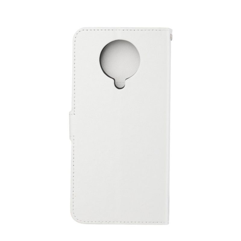 Leren Hoesje Xiaomi Poco F2 Pro Rood Zwart Telefoonhoesje Extreem Slank Leereffect