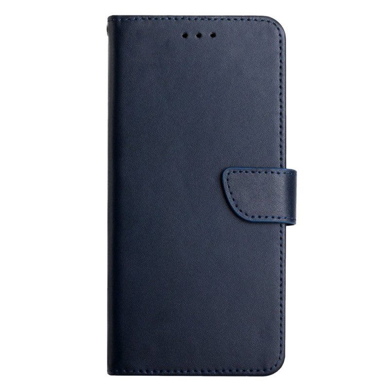 Folio-hoesje voor Samsung Galaxy M33 5G Echt Nappaleer