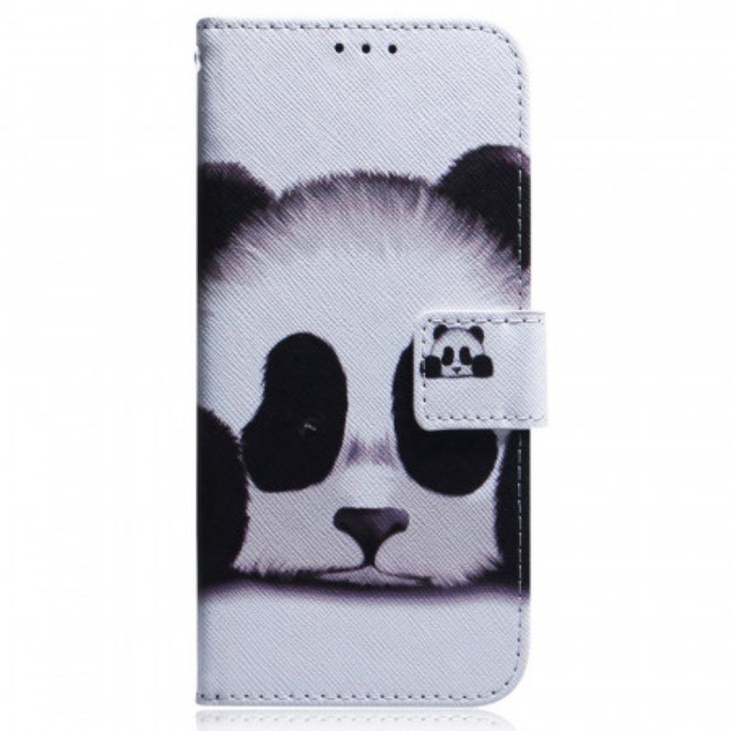 Folio-hoesje voor Samsung Galaxy M33 5G Panda