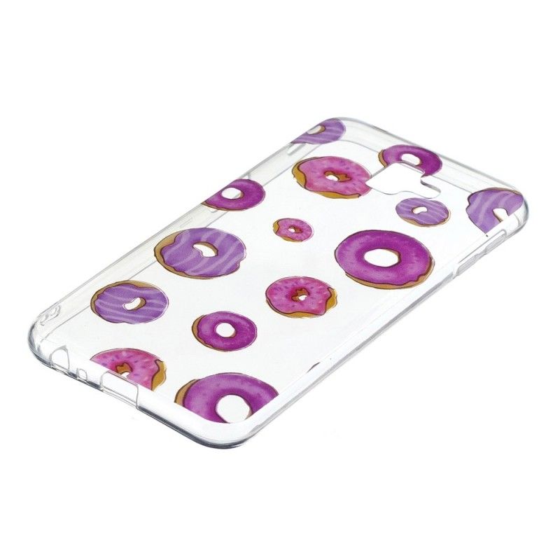 Case Hoesje Samsung Galaxy J6 Plus Telefoonhoesje Fan Van Donuts