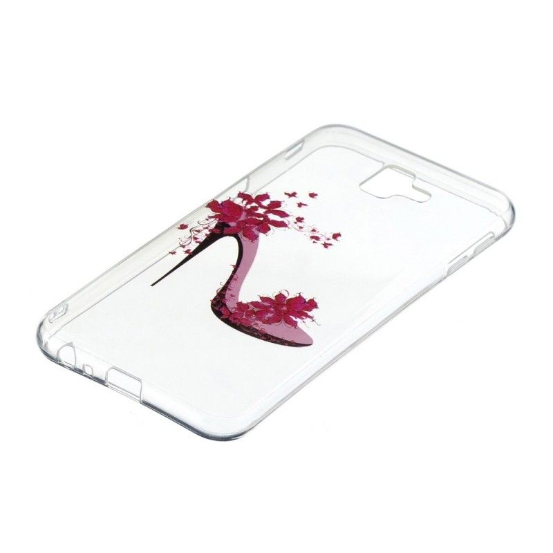 Hoesje Samsung Galaxy J6 Plus Telefoonhoesje Transparante Solitaire Pompen