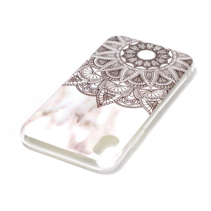 Hoesje iPhone XS Max Gemarmerde Mandala