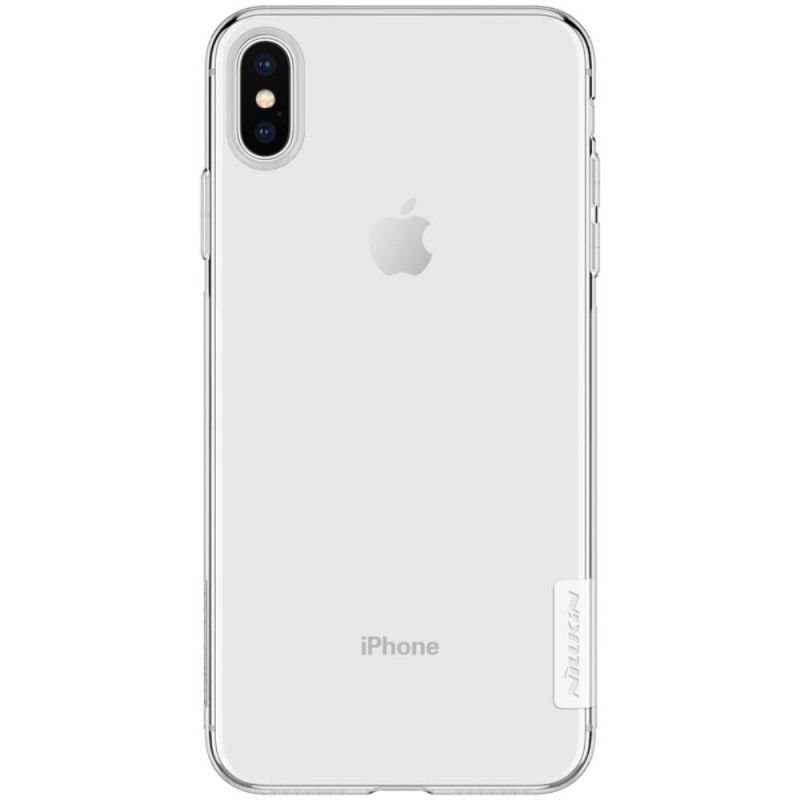 Hoesje iPhone XS Max Transparant Transparant Nillkin