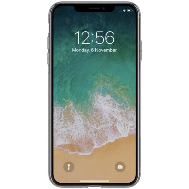 Hoesje iPhone XS Max Transparant Transparant Nillkin