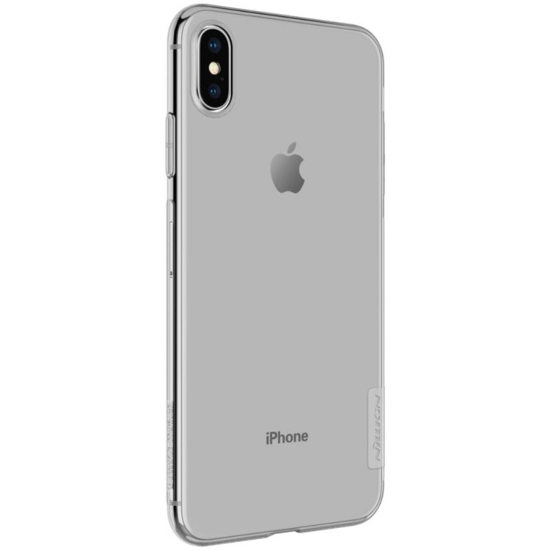 Hoesje iPhone XS Max Transparant Transparant Nillkin