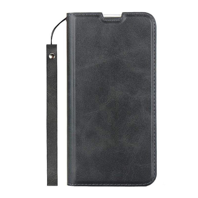 Folio-hoesje Google Pixel 5 Rood Zwart Ultrafinesse