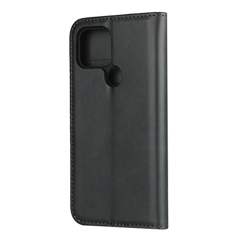 Folio-hoesje voor Google Pixel 5 Rood Zwart Splitleer