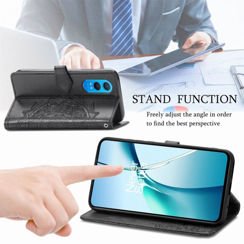 Flip Case Leren Realme C75 Barok Mandala