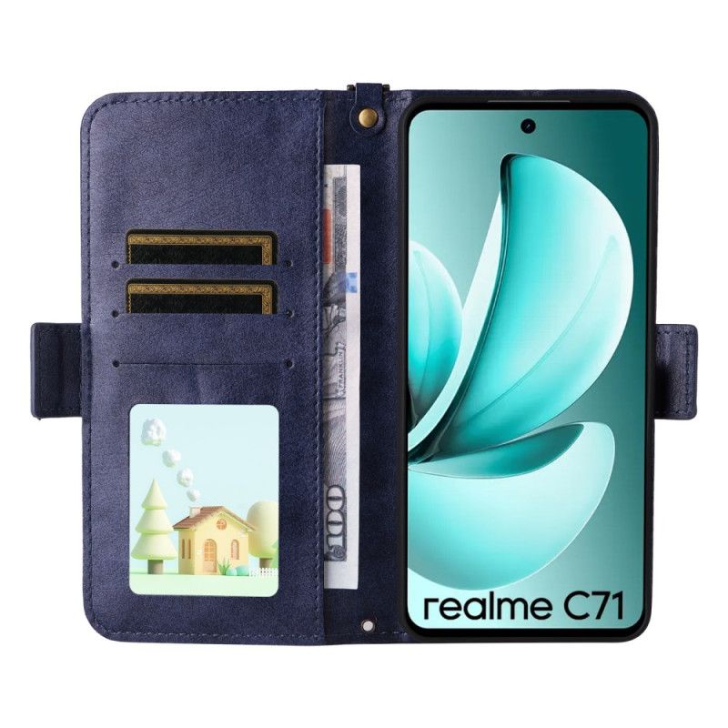 Folio-hoesje Realme C75 Portemonnee