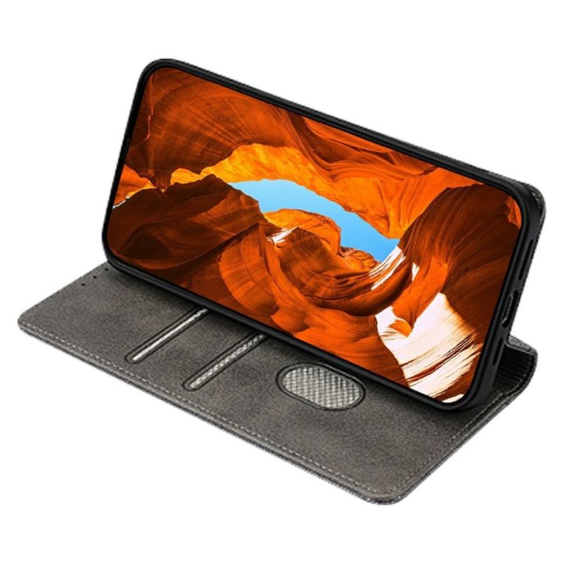 Folio-hoesje Realme C75 Rfid-bescherming Met Golvend Design