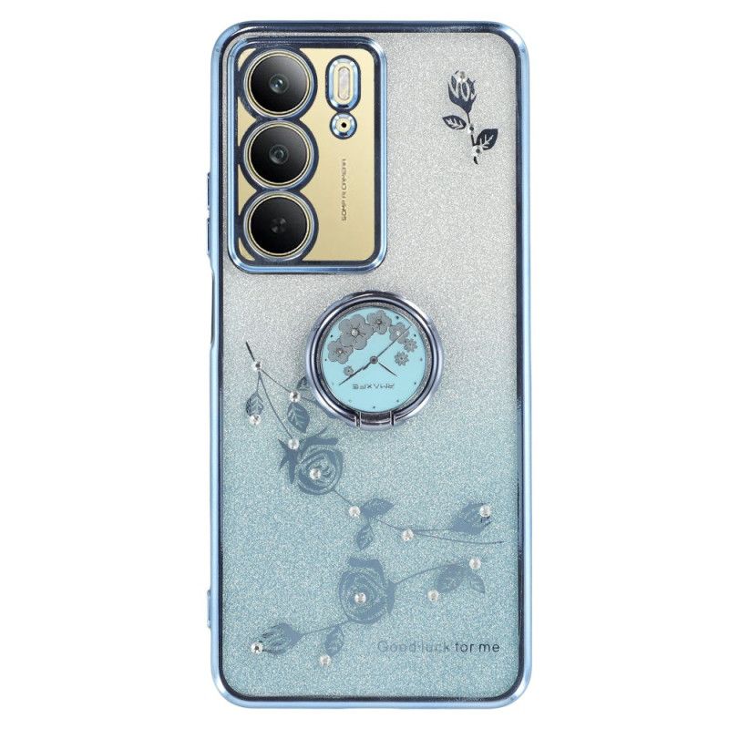Hoesje Realme C75 Kadem Strass Ringhouder Bescherming Hoesje