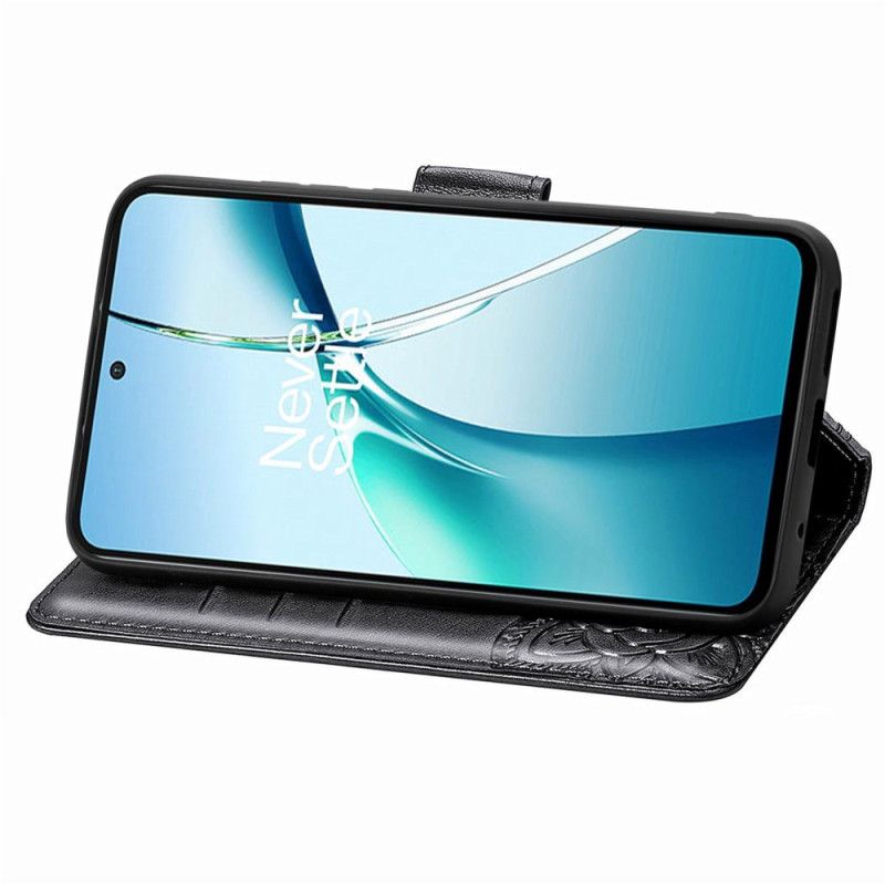 Leren Hoesje Realme C75 Barokke Vlinder