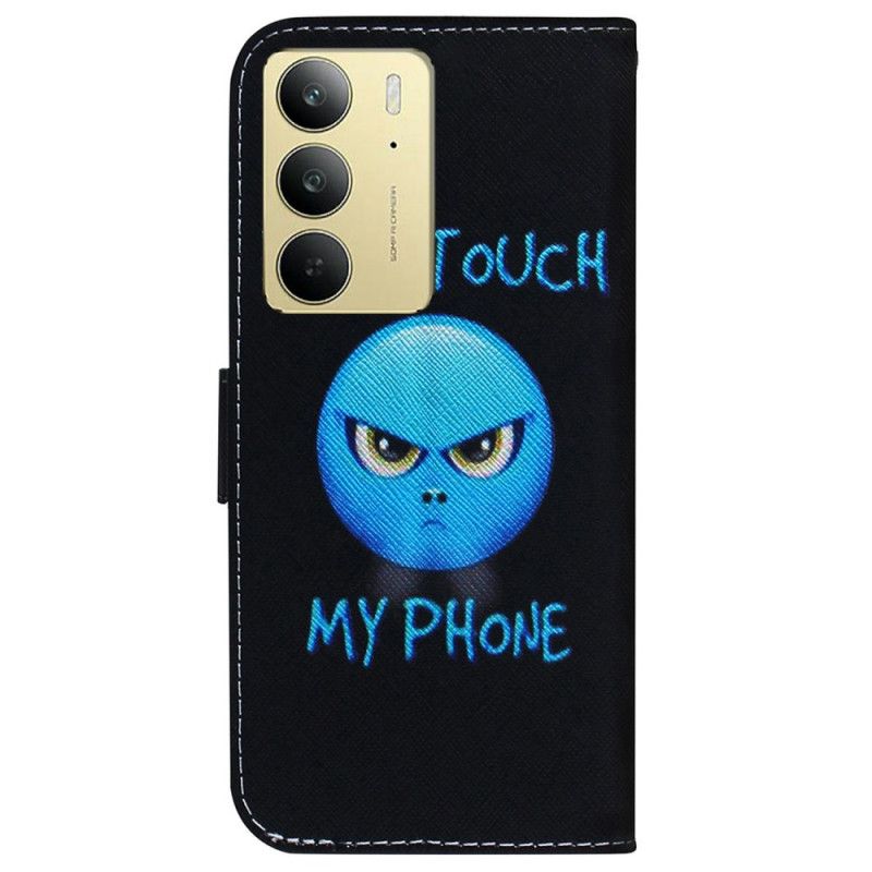 Leren Hoesje Realme C75 Emoji-telefoon