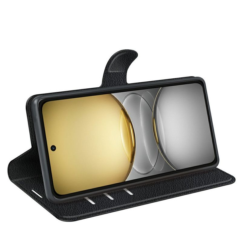 Leren Hoesje Realme C75 Klassiek Lychee Kunstleer