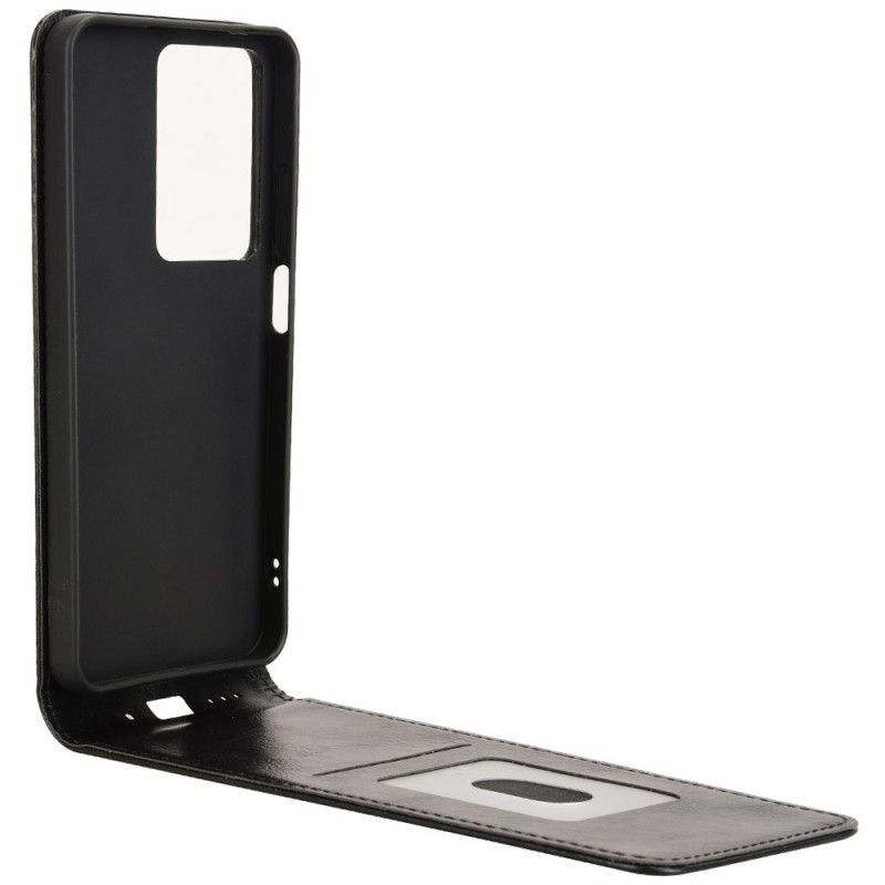 Leren Hoesje Realme C75 Ontwerp Met Verticale Klep Bescherming Hoesje